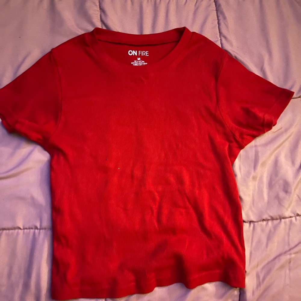 red shirt